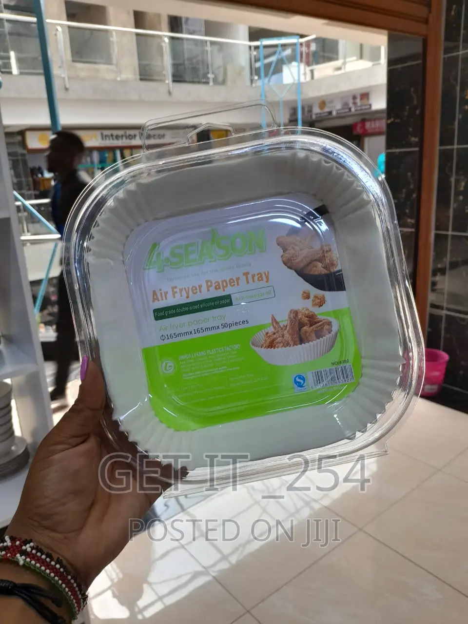 Air Frier Paper Tray*
Absorbing Paper
Capacity : 50 PCS