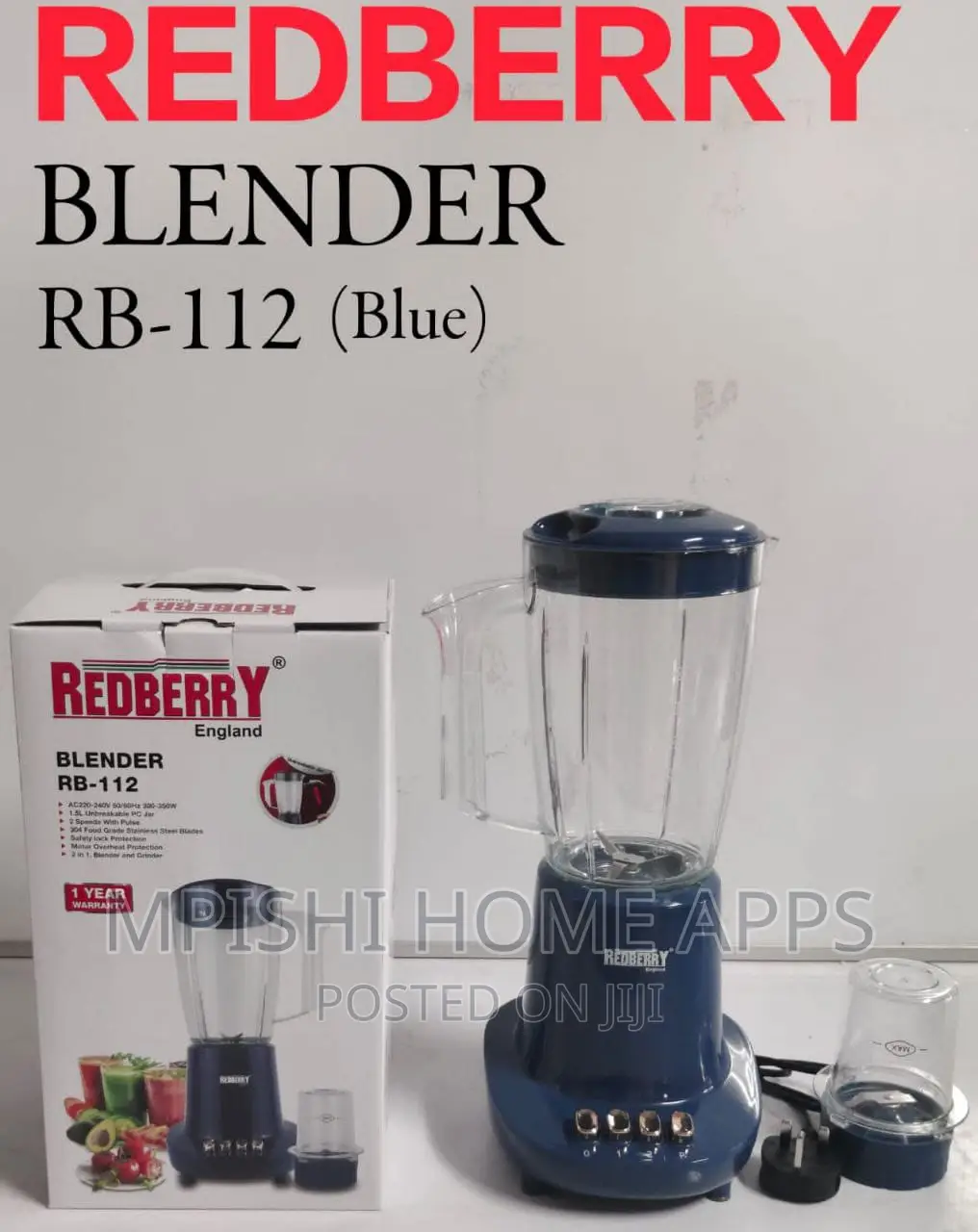 Redberry Blender Rb 112