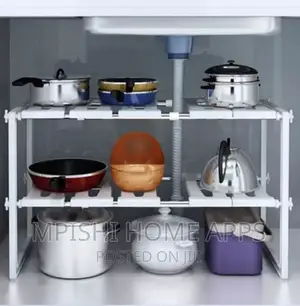 Under Sink Rack Pool Organizer