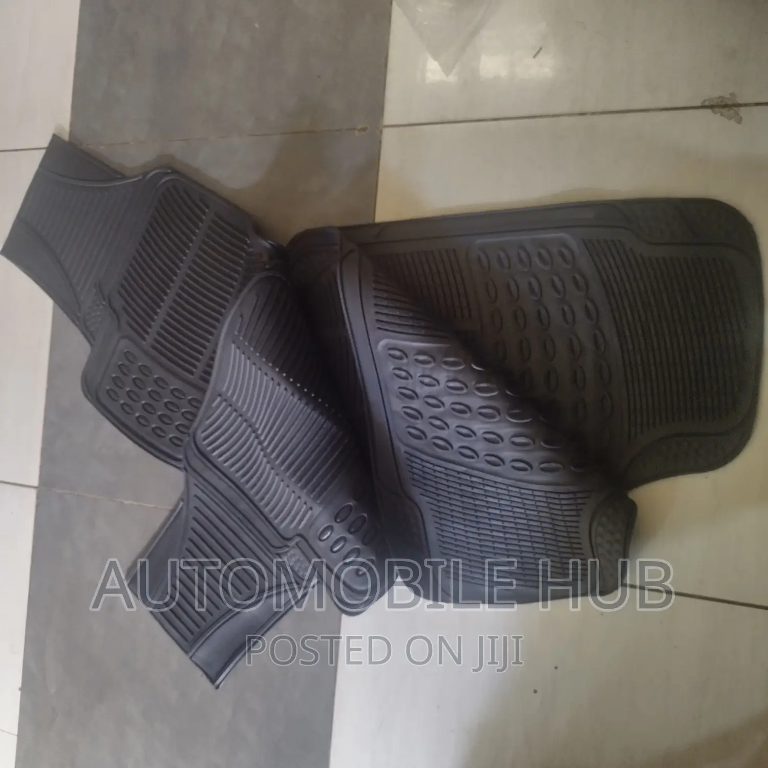 4 Piece Rubber Heavy Duty Floor Mats Seven Seater Floor Mats