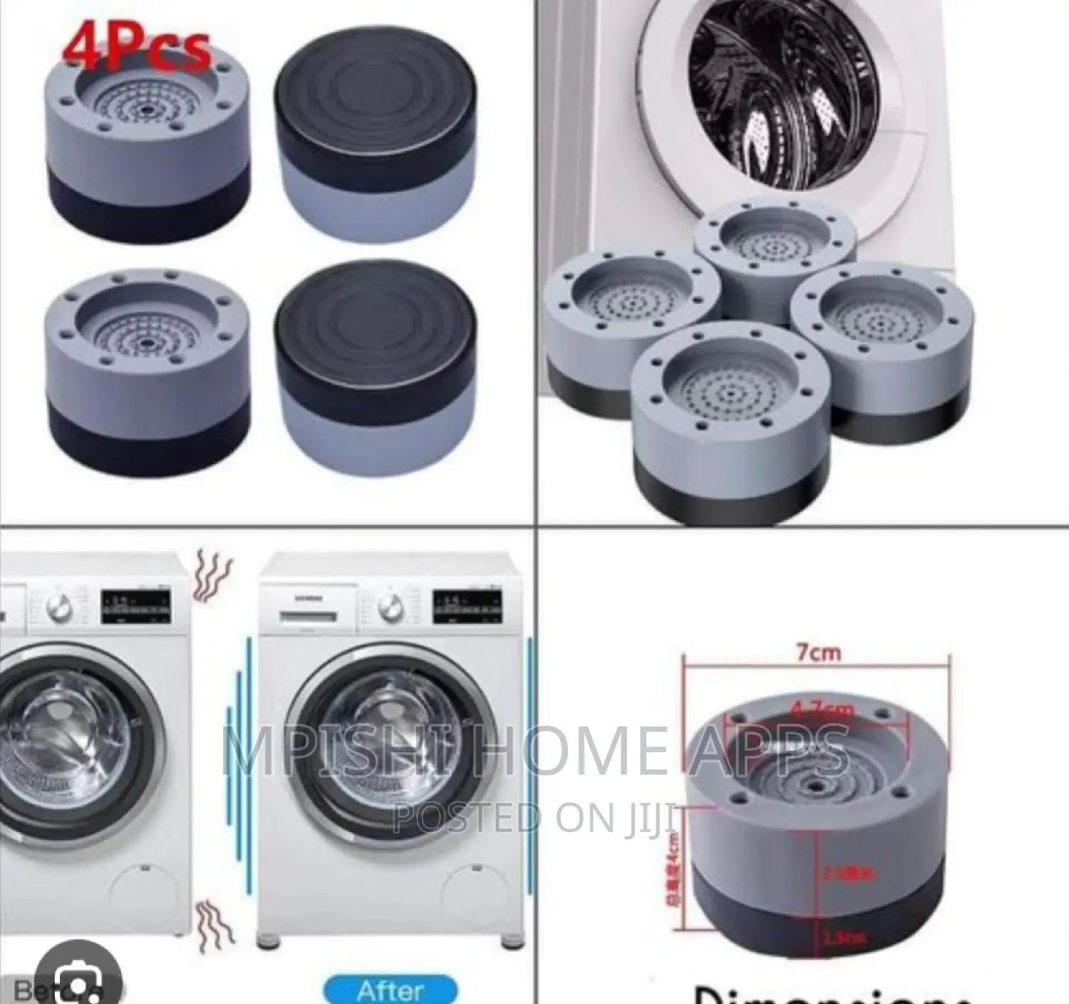 Universal Vibration Anti Shock Pads for Machines