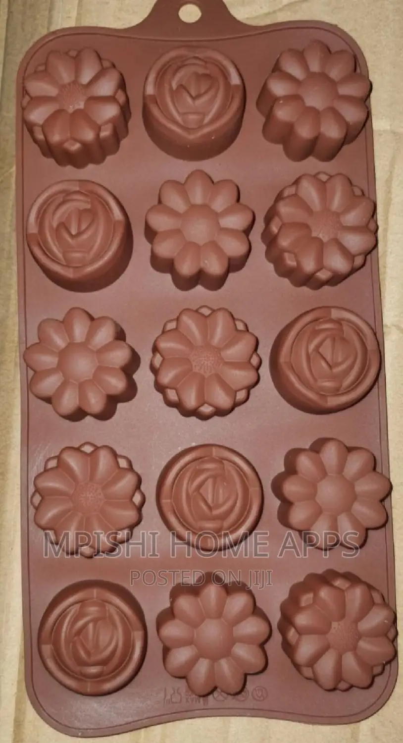 15 Slot Chocolate, Candy, Ice Cream,Ice Cubes Siliconemoulds