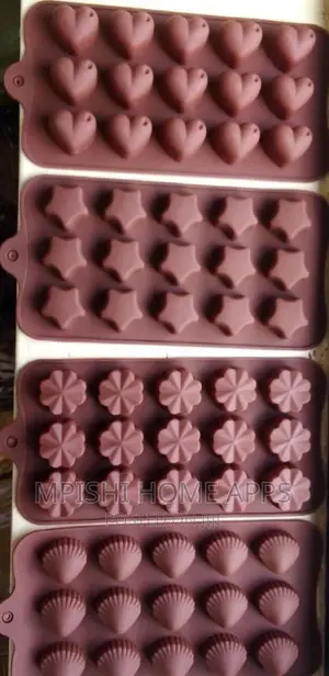 15 Slot Chocolate, Candy, Ice Cream,Ice Cubes Siliconemoulds