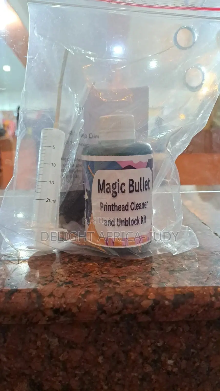 Delight Magic Bullet Printer Head Cleaner 100ml of Quantity