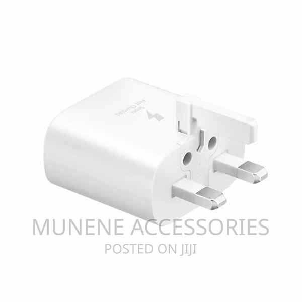 Samsung 25W USB Type C SUPER Fast Charging Wall ADAPTER - main view