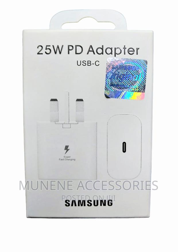 Samsung 25W USB Type C SUPER Fast Charging Wall ADAPTER - thumbnail 2