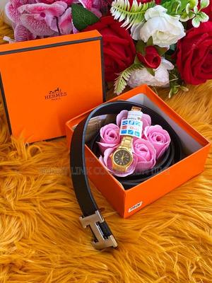 Ladies Leather Belt X Watch - thumbnail 2