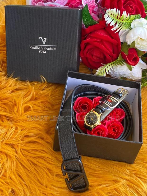 Ladies Leather Belt X Watch - thumbnail 3