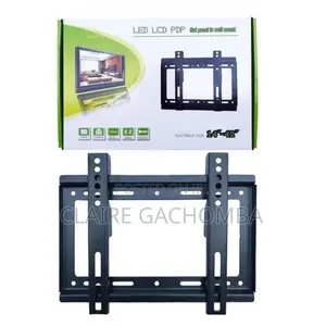 Fixed Wall Mount Bracket 14"-43" Available