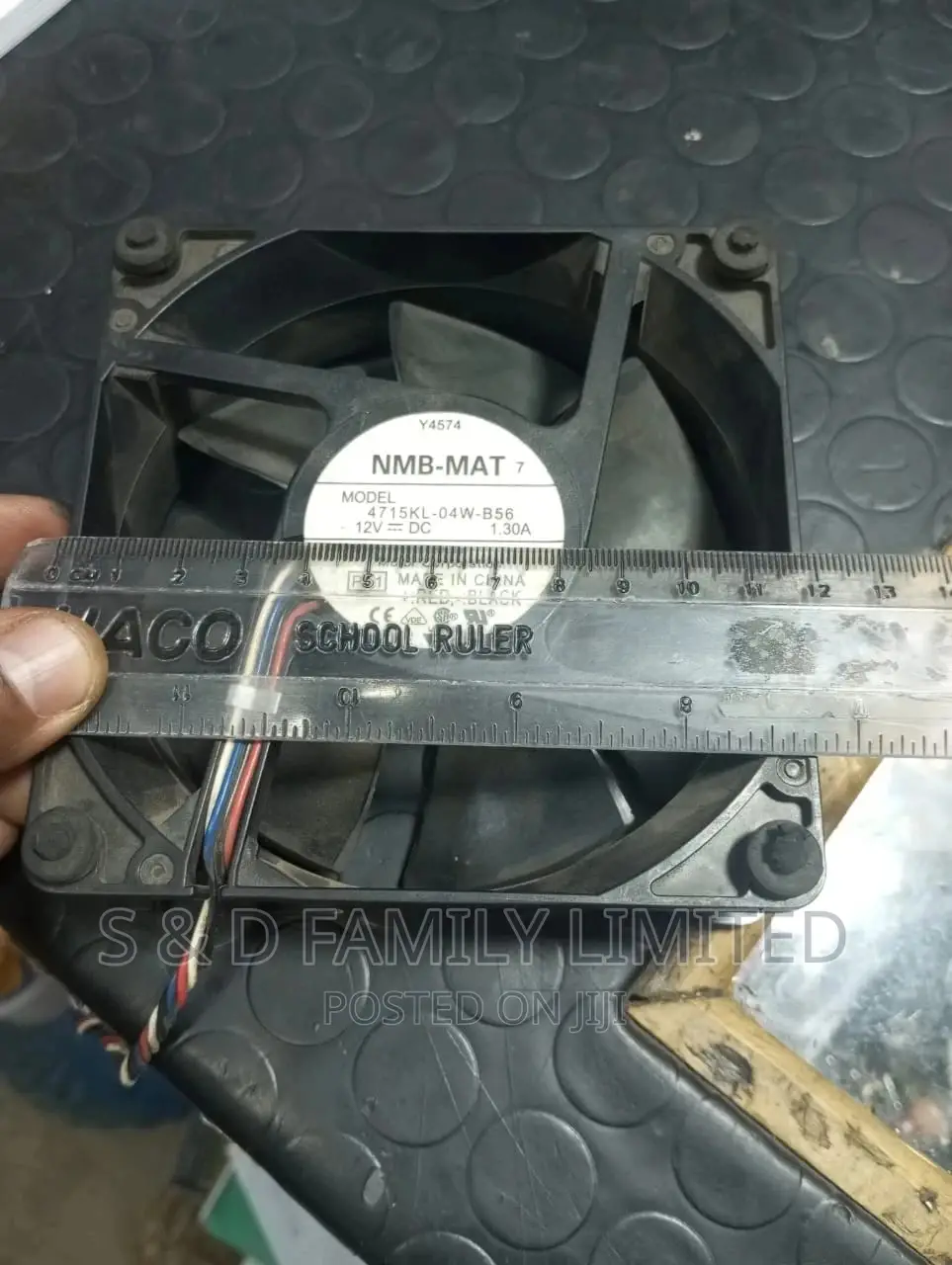 12cm by 12cm Fan