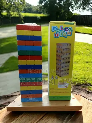 Coloured Jenga Block