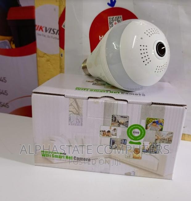 V380 Nanny Camera Bulb Wifi Camera Bulb Spy Camera B 360