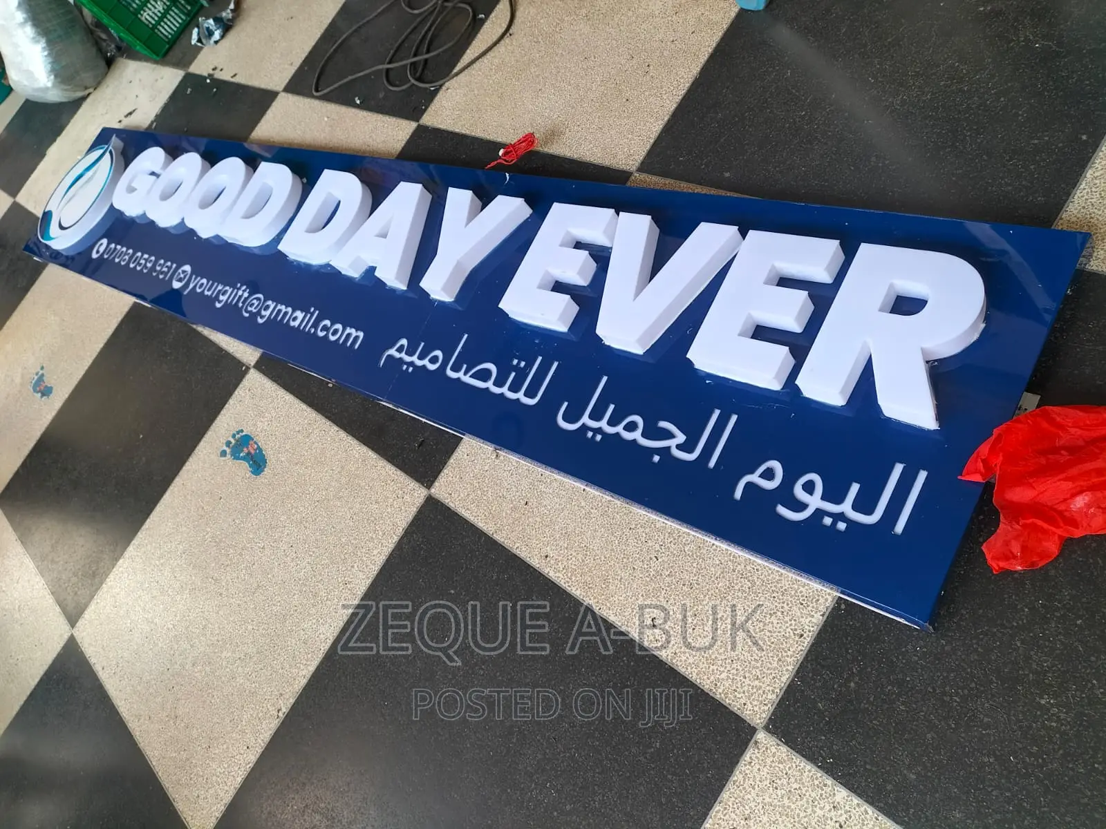 3D Signages Plus Installation