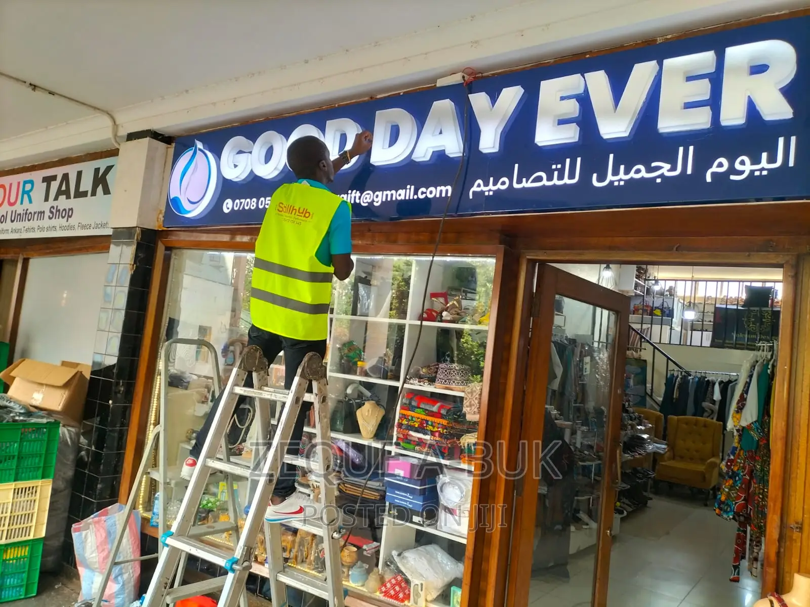 3D Signages Plus Installation