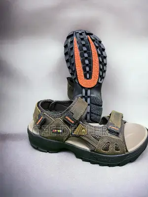 Leather Men Open Shoes 40-45
