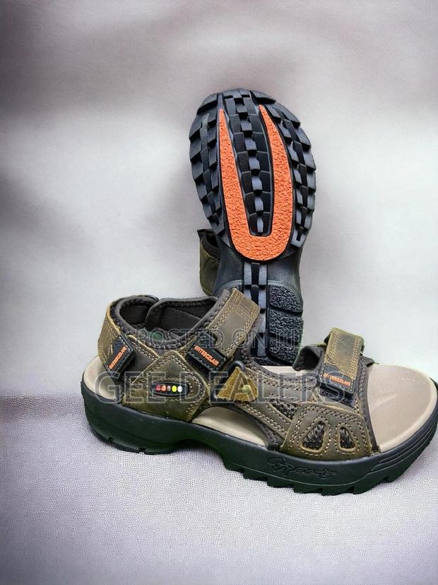 Leather Men Open Shoes 40-45 - thumbnail 2