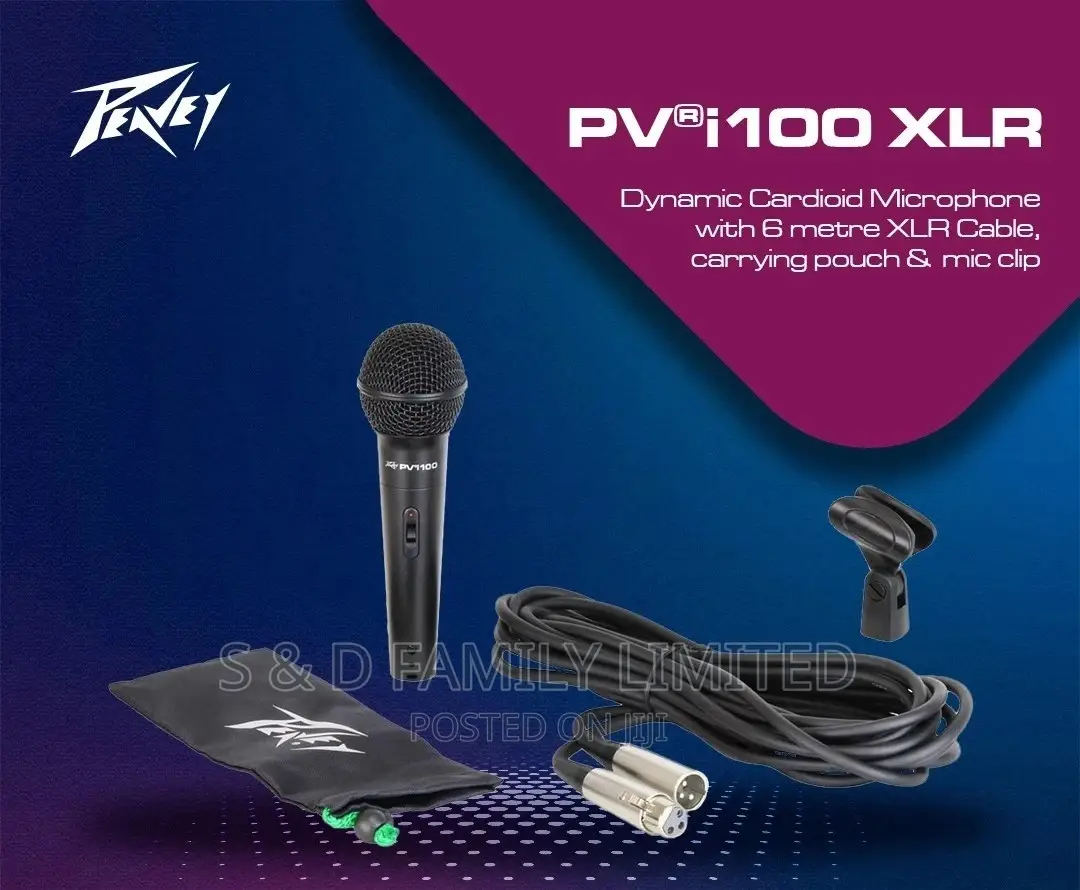 Peavey Pvi 100 XLR Wire Microphone