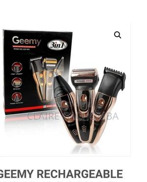 3 in 1 Rechargeable Gemmy Shaver Trimmer Set - thumbnail 2