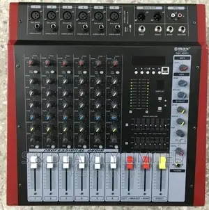 Omax PMX 606 Powered Mixer 6 Channels
