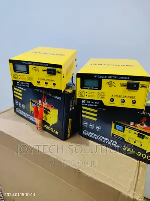 Car Battery Charger; Intelligent Eight Stage Charging Mode.