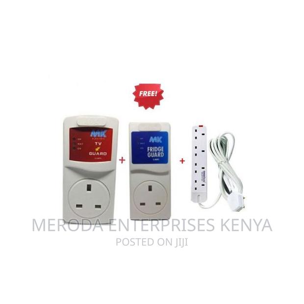Mk Fridge Guard + Free TV Guard +4 Way Extension