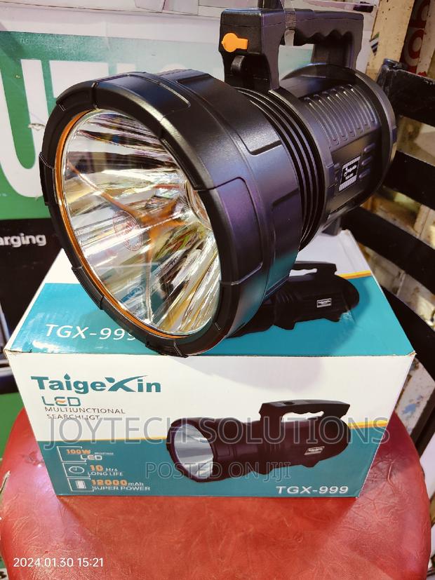 SECURITY TORCH. Two Kilometres Range, Rechargeable Batteries