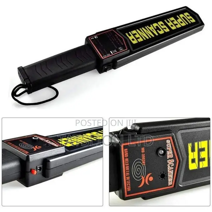 Metal Detector Body Scanner With Vibration Alert
