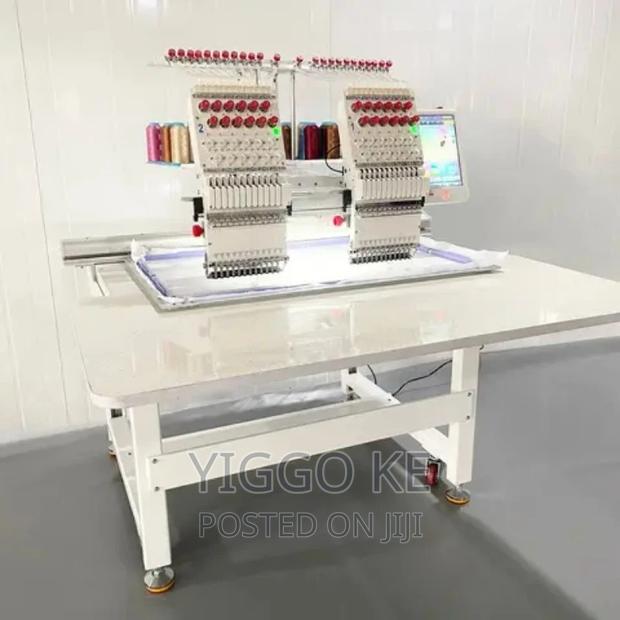 Double Head 9 Needle Embroidery Machine - main view