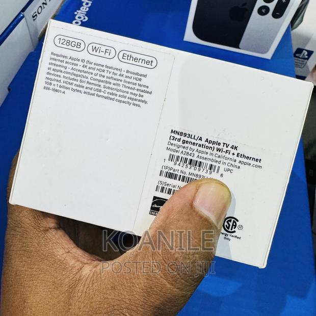 Apple Tv 3rd Gen Wi-fi + Ethernet (128gb) - thumbnail 2