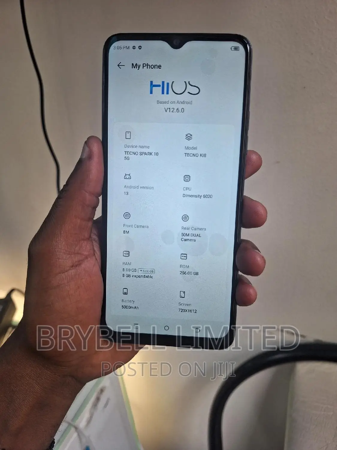 Tecno Spark 10 5G 256 GB Blue