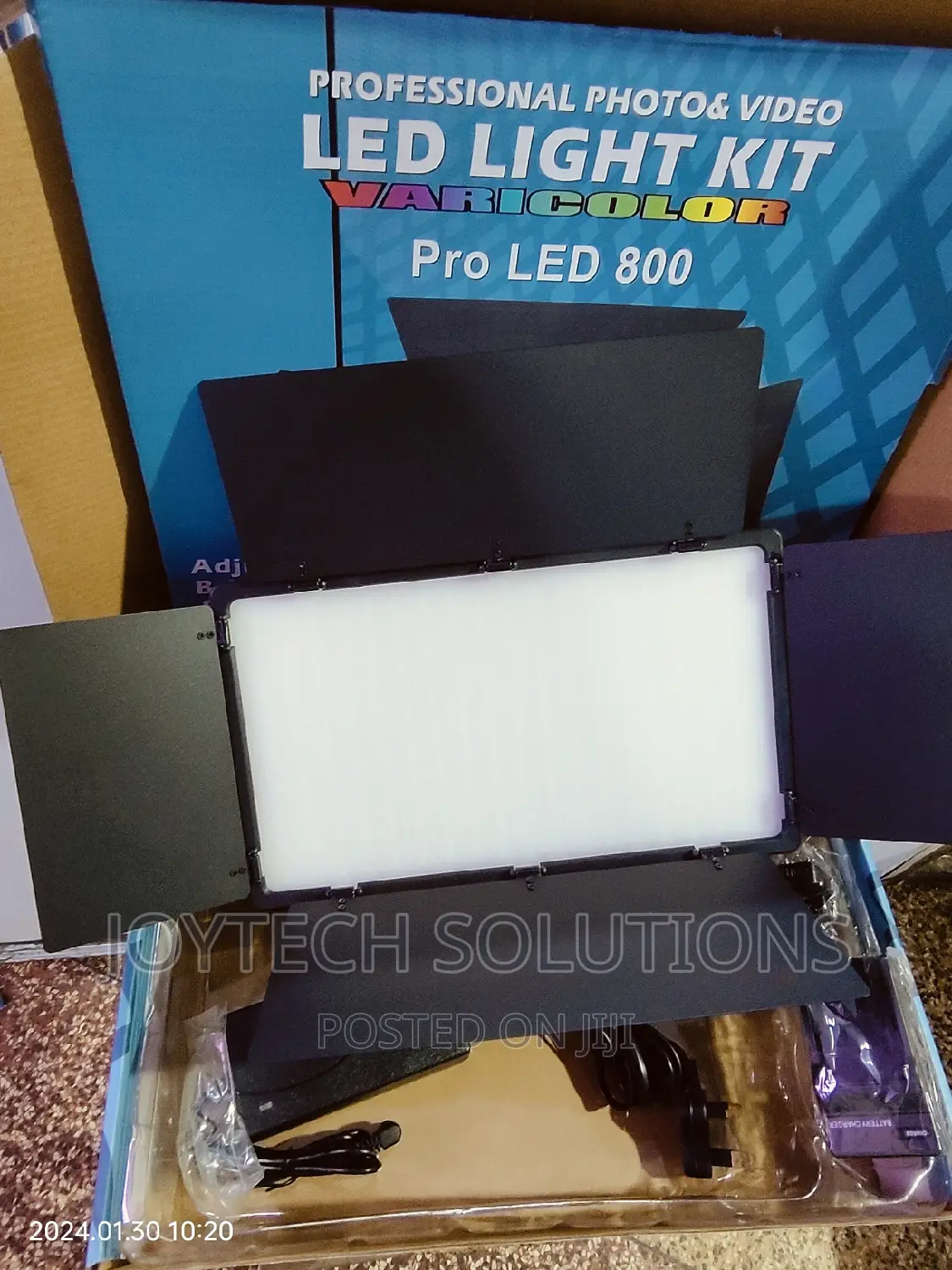 Pro Led Uc 800 + ( Dual Battery) Ac Adapter