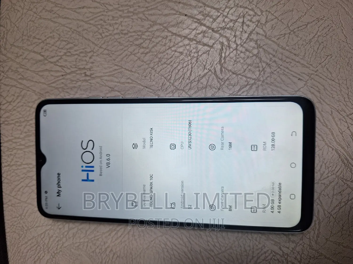 Tecno Spark 10C 128 GB Blue
