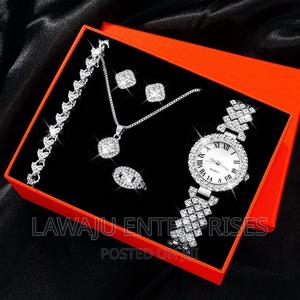 5pcs Silver Watch Gift Set - thumbnail 2