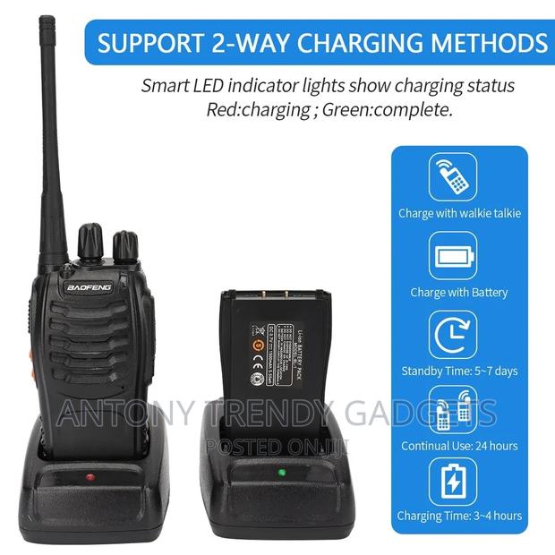 2 Pcs Baofeng Bf-888s, Long Range - thumbnail 6