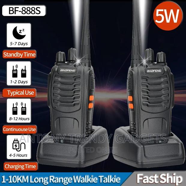 2 Pcs Baofeng Bf-888s, Long Range - thumbnail 7