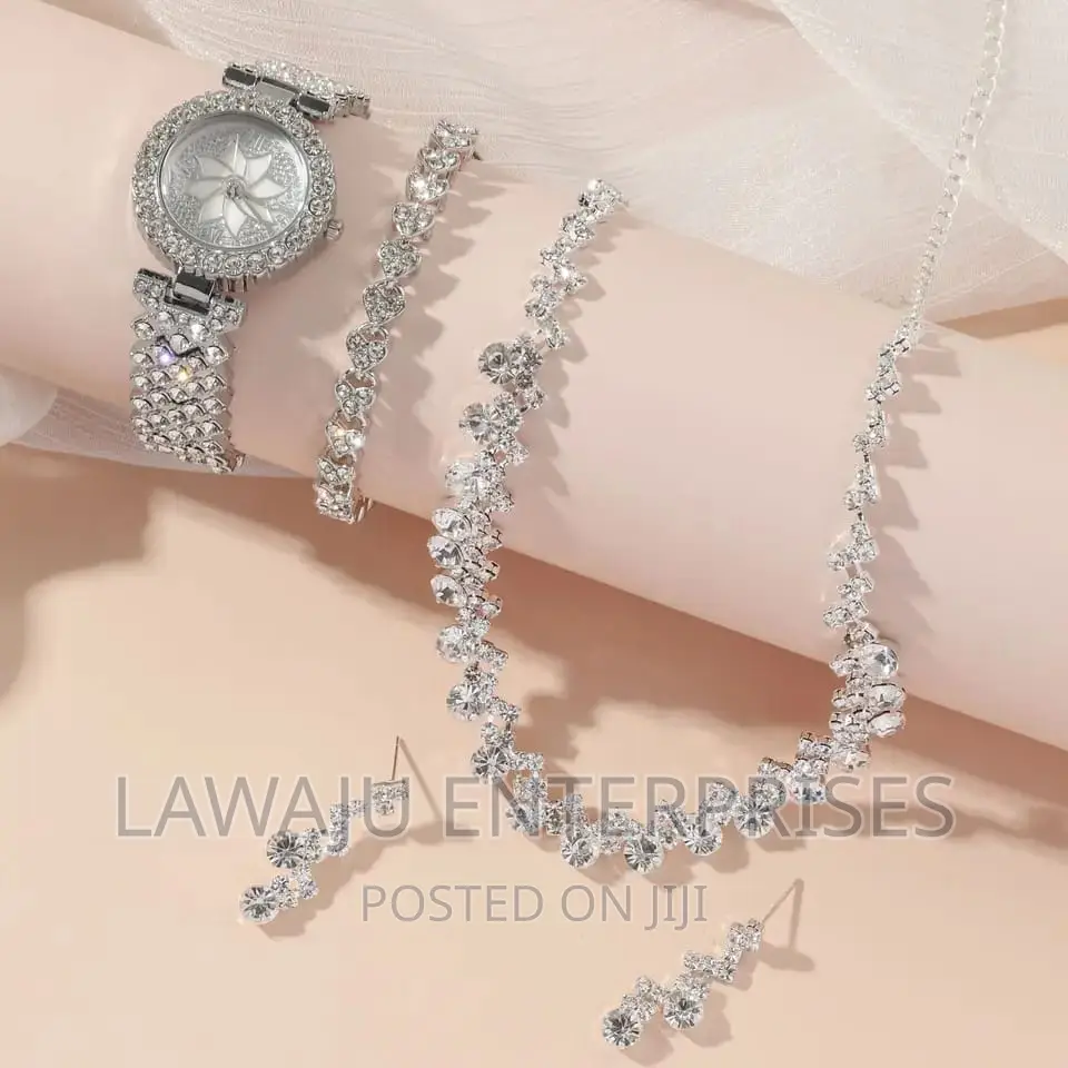 4 in 1 Silver Ladies Gift Set