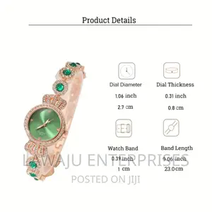 Emerald Green Ladies Jewellery Set