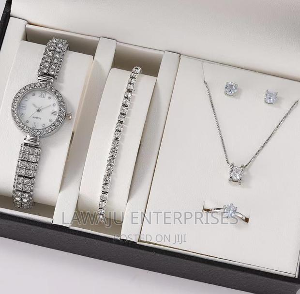 Silver Watch Ladies Gift Set - main view