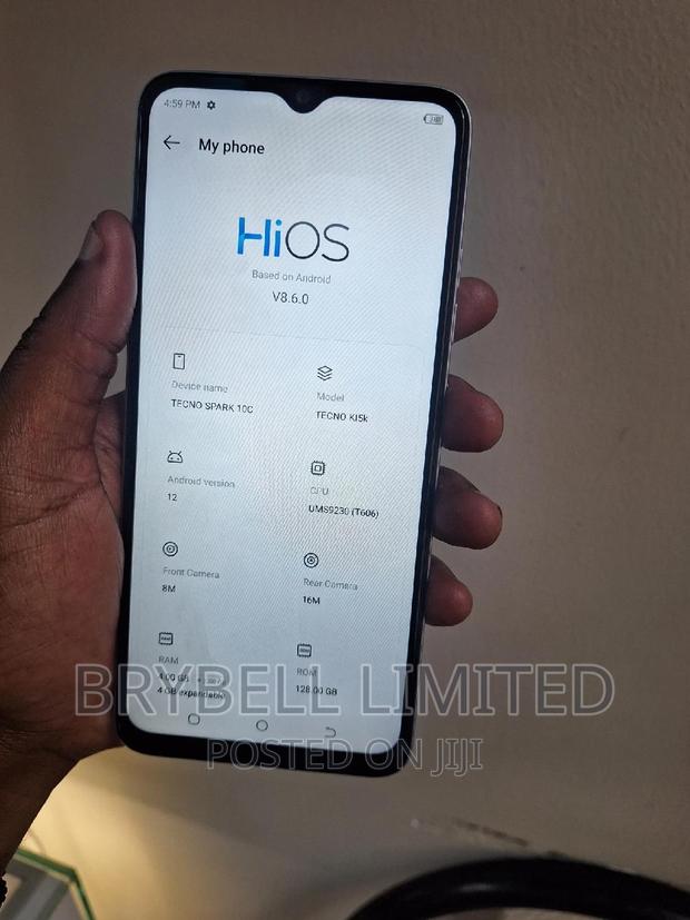 Tecno Spark 10C 128 GB Blue - thumbnail 3