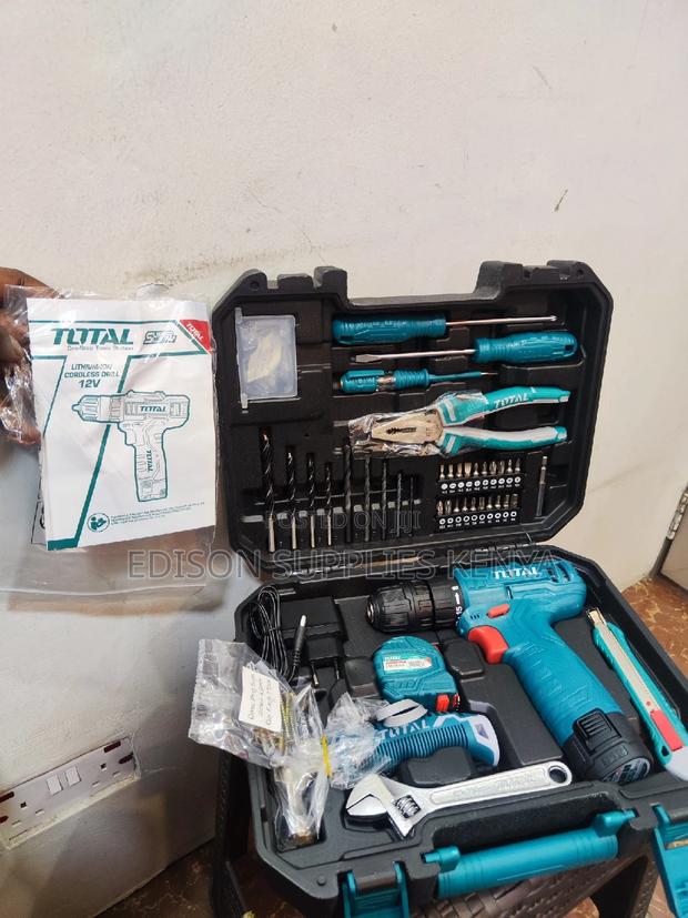 Total Cordless Drill Tools Set Total 81pcs Tools Set - thumbnail 5