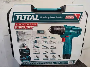 Total Cordless Drill Tools Set Total 81pcs Tools Set