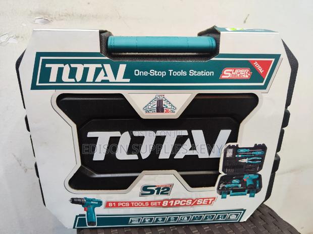 Total Cordless Drill Tools Set Total 81pcs Tools Set - thumbnail 7