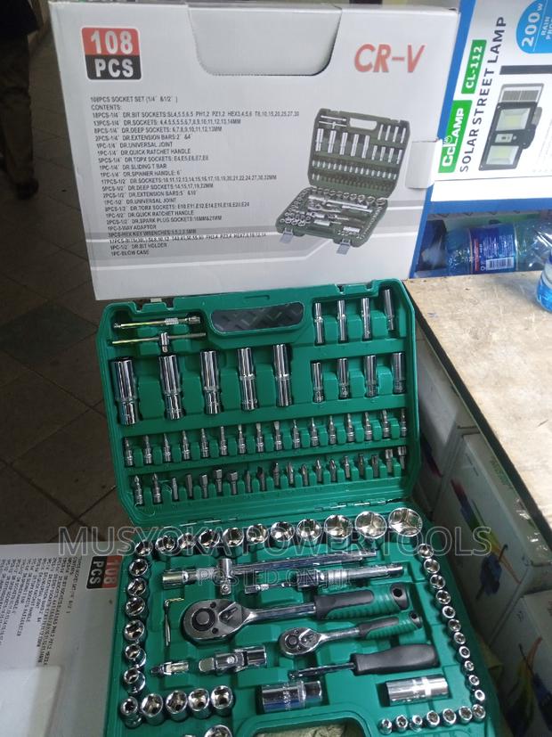 1/2" 1/4"Dr.108PCS SOCKET S 108 PCS Socket Wrench Set