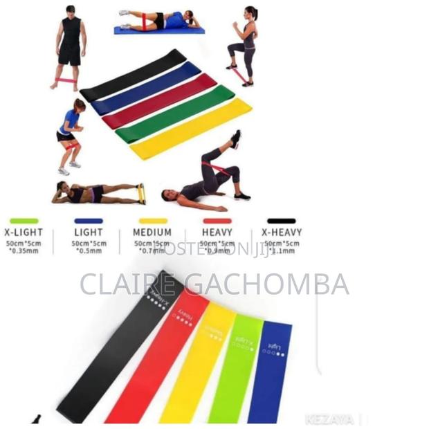 Resistance Exercise Bands . - main view