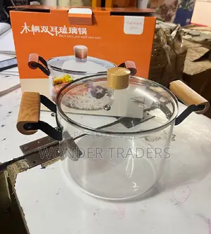 4.5 Glass Borosilicate Cooking Pot