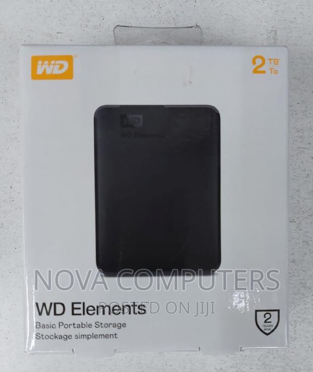 WD Element 2TB Portable External HDD - main view