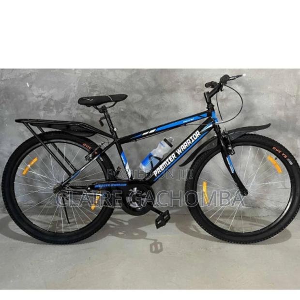 Premier Warrior Single Speed MTB 26" Black Bicycle  - main view
