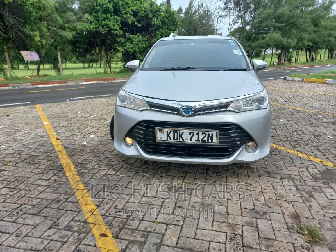 Toyota Corolla Fielder 2015 Silver