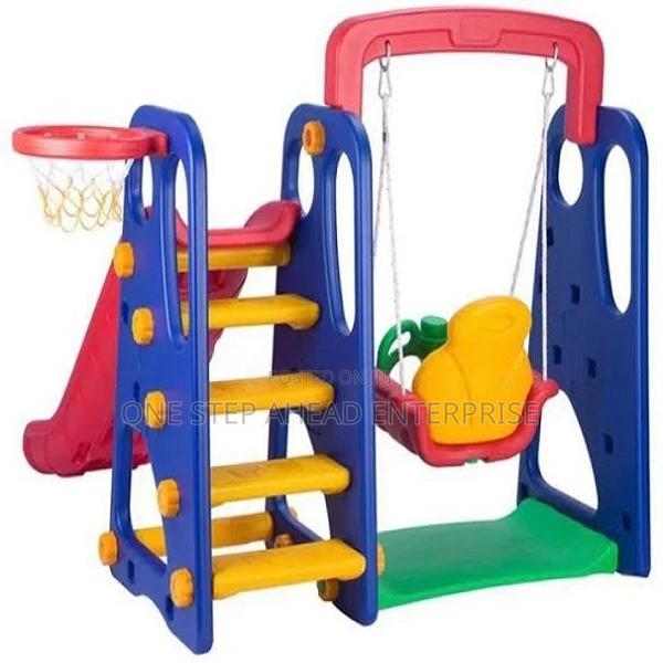 Baby Swing With Slide