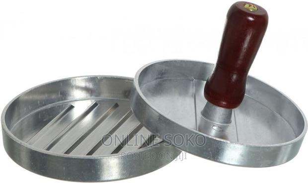 Non Stick Grill BBQ Burger Press Hamburger Patty Mould Maker - thumbnail 3